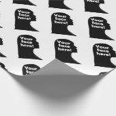 お客様の顔 ラッピングペーパー (角)