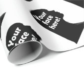 お客様の顔 ラッピングペーパー (ロールコーナー)