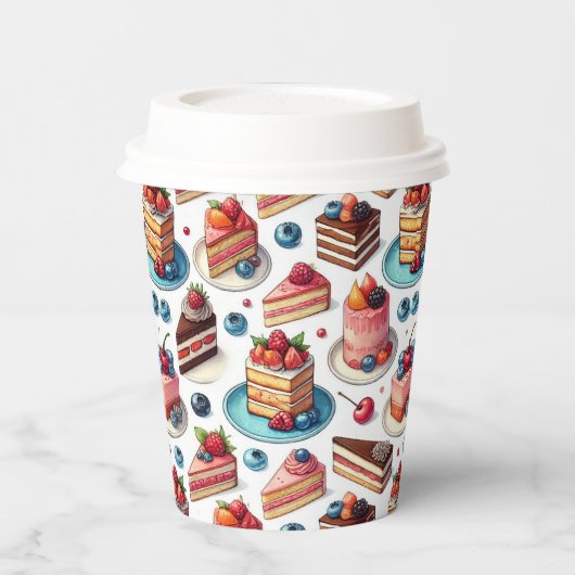 お客様の顔 紙コップ (左)