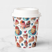 お客様の顔 紙コップ (右)