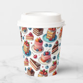 お客様の顔 紙コップ (正面)