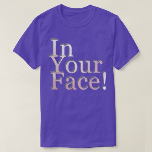 お客様の顔 Tシャツ (デザイン正面)