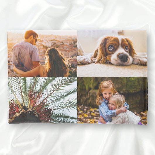 お客様の8枚の写真枕カバー両面テンプレート 枕カバー