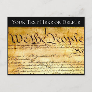 お客様のUS構成のテキスト/カラー(Web The Peopl) ポストカード