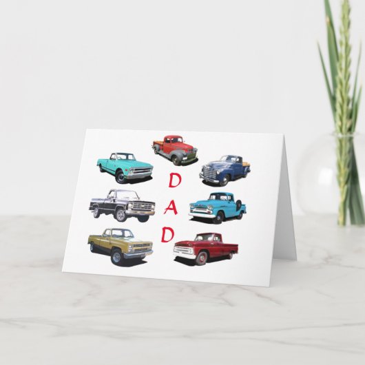 **お客様はパパでクラシックす***ハッピーバースデー カード (正面)