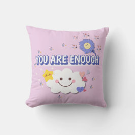 お客様は十分お洒落- Cloud & Flower Pillow クッション