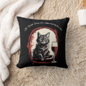 お客様は必ずキャットアートの認定を受けおもしろいる クッション (ブランケット)