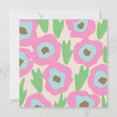 お客様は特殊なフラットノートカード サンキューカード (正面)