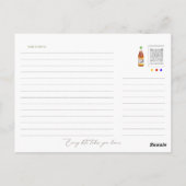 お客様はRieuの取引カード ポストカード (裏面)