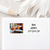 **お客様への応援**差出人住所ラベル ラベル (インサイチュ)