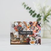 お客様への感謝の写真ケータリング事業 ポストカード (スタンド正面)