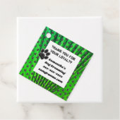 お客様への感謝の手の印刷ビジネスプロモーション フェイバータグ (インサイチュ)