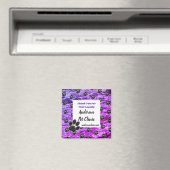 お客様への感謝の気持ち動物の介護者 マグネット (インサイチュ (食洗機))