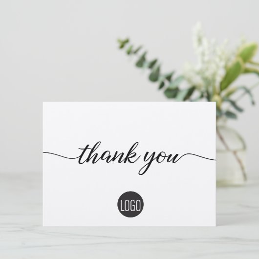 お客様への感謝ビジネスのテンプレートカスタム (スタンド正面)