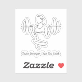 お客様よりも強考え力 – ステッカーの強化 シール