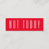 お客様カスタムの同意カード スキニー名刺 (裏面)