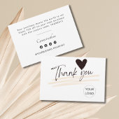 お客様パーソナライズされたに対する礼状 サンキューカード