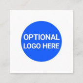 お客様ロイヤリティ割引カード スクエア名刺 (裏面)