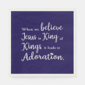 お客様信じの場合 スタンダードランチョンナプキン (正面)