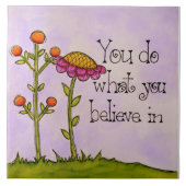 お客様信じ タイル (正面)