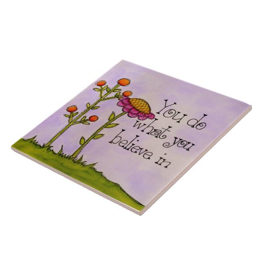 お客様信じ タイル (側面)