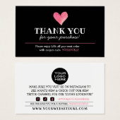 お客様割引の挿入をお願いします (正面&裏面)