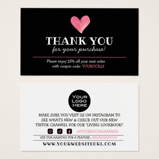 お客様割引の挿入をお願いします (正面&裏面)