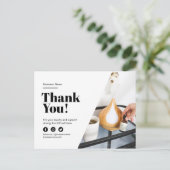 お客様向けロイヤリティ割引マッサージサロン 案内ポストカード (スタンド正面)