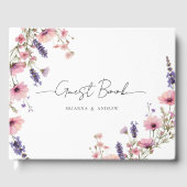 お客様固有のフローラ結婚の ゲストブック (正面)