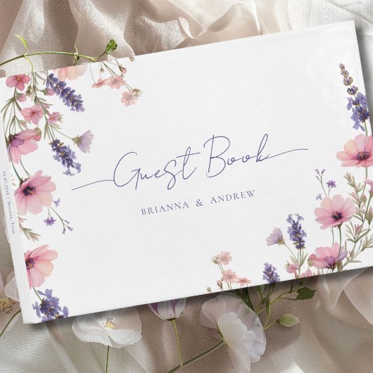 お客様固有のフローラ結婚の ゲストブック