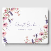 お客様固有のフローラ結婚の ゲストブック (正面)