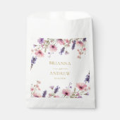 お客様固有のフローラ結婚の フェイバーバッグ (正面)