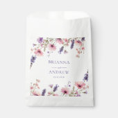 お客様固有のフローラ結婚の フェイバーバッグ (正面)
