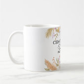 お客様固有のフローラ結婚「s-Planning-Mag」 コーヒーマグカップ (左)