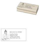 お客様固有のブッダ ラバースタンプ (押印)