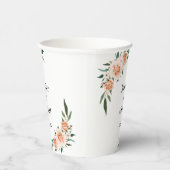 お客様固有の花結婚の種類 紙コップ (右)