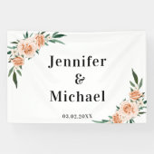 お客様固有の花 横断幕 (横)