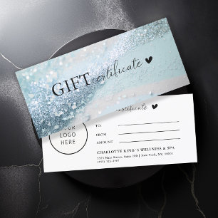 お客様固有、ロゴ、グリッター、ビジネス