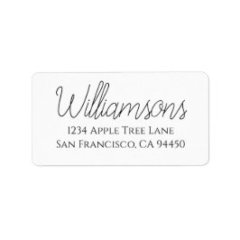 お客様専用の返送ラベル ラベル