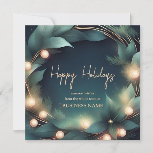 お客様専用ビジネスホリデーカード シーズンカード (正面)