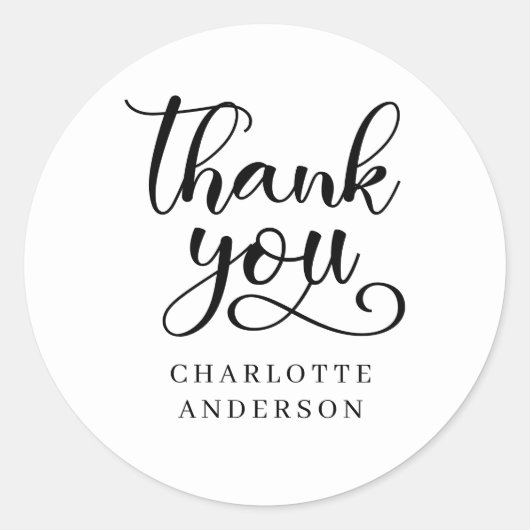 お客様専用 ありがとう!ステッカー ラウンドシール (正面)