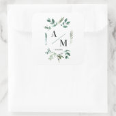 お客様専用 モノグラム 葉っぱ スクエアシール (バッグ)