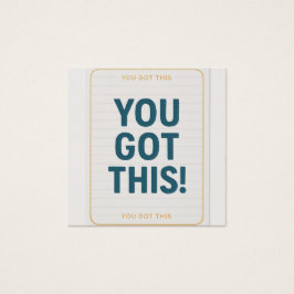 お客様得へ – あいさつやる気を起こさせるカード