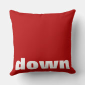 お客様感じの：UPまたはDOWN クッション (裏面)