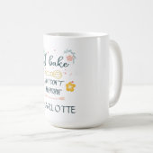 お客様特有の私が焼くので、私は人を殺さない! コーヒーマグカップ (正面右)