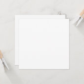 お客様独自の記念日カードの作成 カード (正面/裏面インサイチュ)