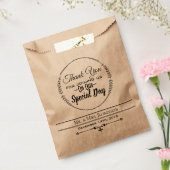 お客様結婚のバッグ フェイバーバッグ (封をした状態)