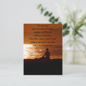 お客様考えのポストカードのリリース ポストカード (スタンド正面)