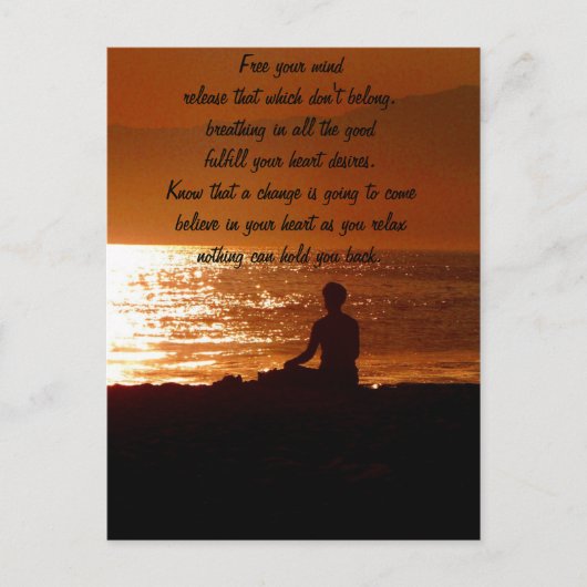 お客様考えのポストカードのリリース ポストカード (正面)