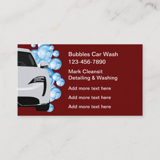 お客様車のロイヤリティ名刺 名刺 (正面)